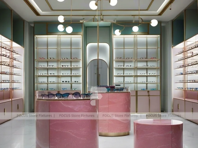 Sage and Blush Vision Boutique Salon with Soft Hospitality Seating