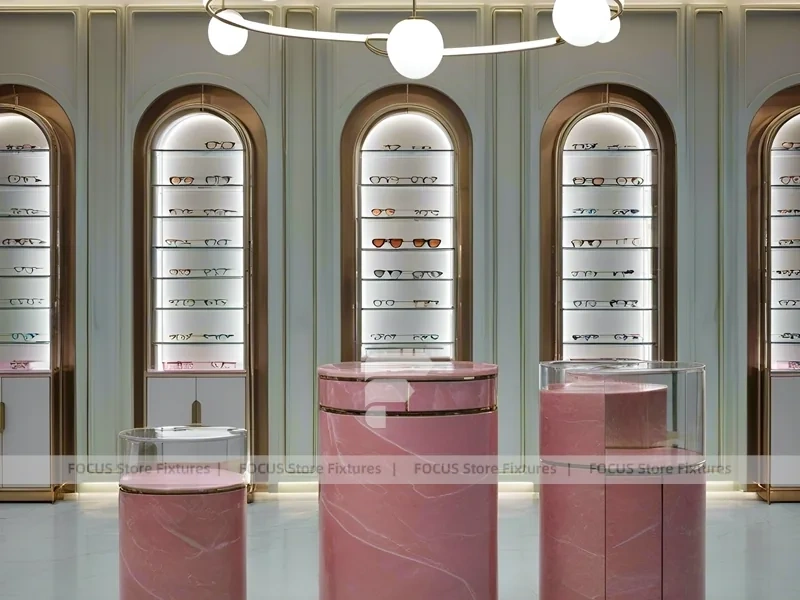 Sage and Blush Vision Boutique Salon with Soft Hospitality Seating