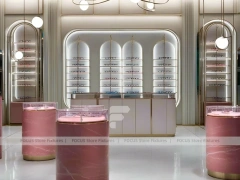 Sage and Blush Vision Boutique Salon with Soft Hospitality Seating