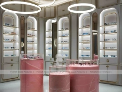 Sage and Blush Vision Boutique Salon with Soft Hospitality Seating