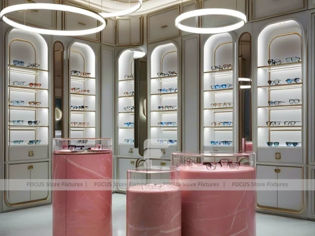 Sage and Blush Vision Boutique Salon with Soft Hospitality Seating