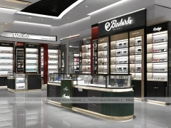 Statement Black Eyewear Prestige Store with Premium Wall Bays