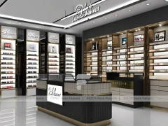 Statement Black Optical Luxury Boutique with Premium Wall Bays