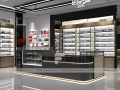 Statement Black Vision Flagship Interior with Premium Wall Bays