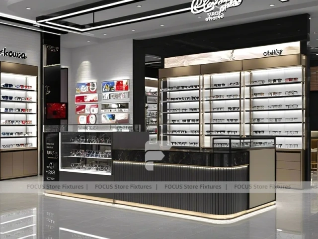 Statement Black Vision Flagship Interior with Premium Wall Bays