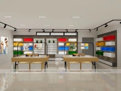 Storefront Concept Eyewear Store Concept with Consultation Island Lounge