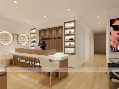 Storefront Concept Eyewear Store Concept with Consultation Island Lounge