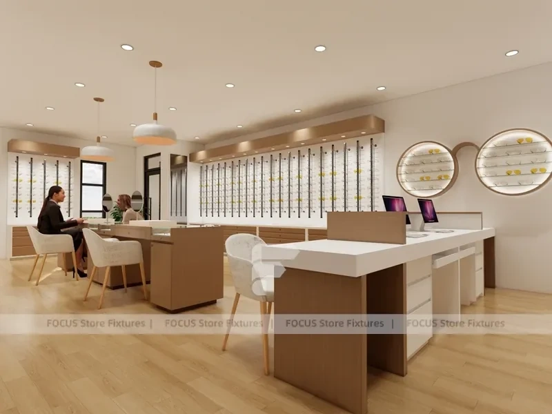 Storefront Concept Vision Retail with Consultation Island Lounge