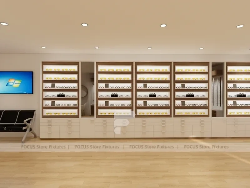 Storefront Concept Vision Retail with Consultation Island Lounge