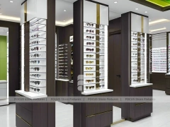 Urban Steel Optical Loft Gallery with Double-Height Display Grid