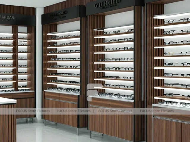 Warm Bronze Eyewear Boutique Hall for Premium Eyewear Boutique