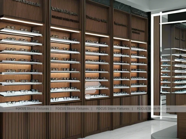 Warm Bronze Eyewear Boutique Hall for Premium Eyewear Boutique