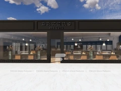 Warm Concept Eyewear Store Concept with Glass Shopfront Entry