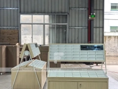 Warm Concept Vision Retail with Glass Shopfront Entry