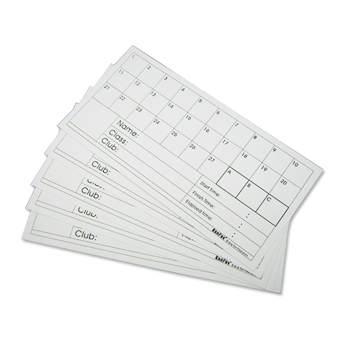 KanPas Punch Cards/pack of 25pcs