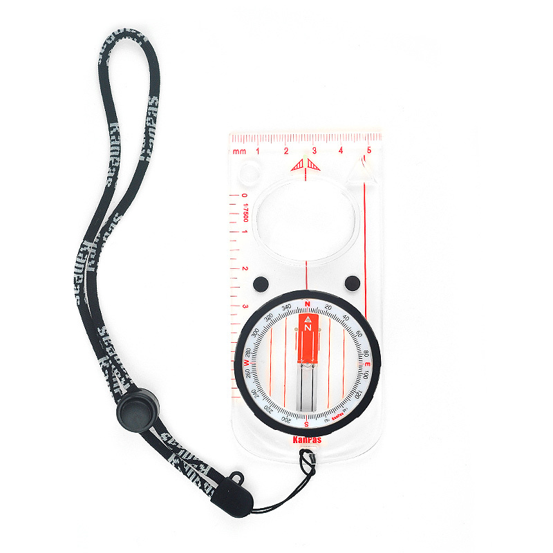 KanPas Elite Base Plate Orienteering Compass With Magnifier #MAG-45-FS Stable