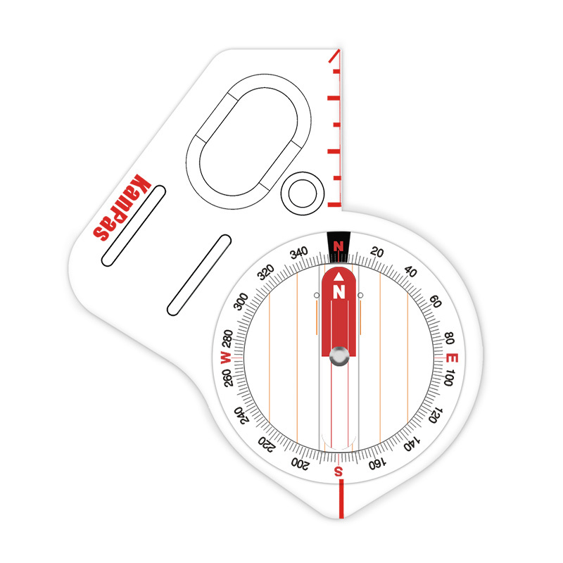 KanPas Orienteering Thumb Compass Big Teaching Model / Demonstration Compass