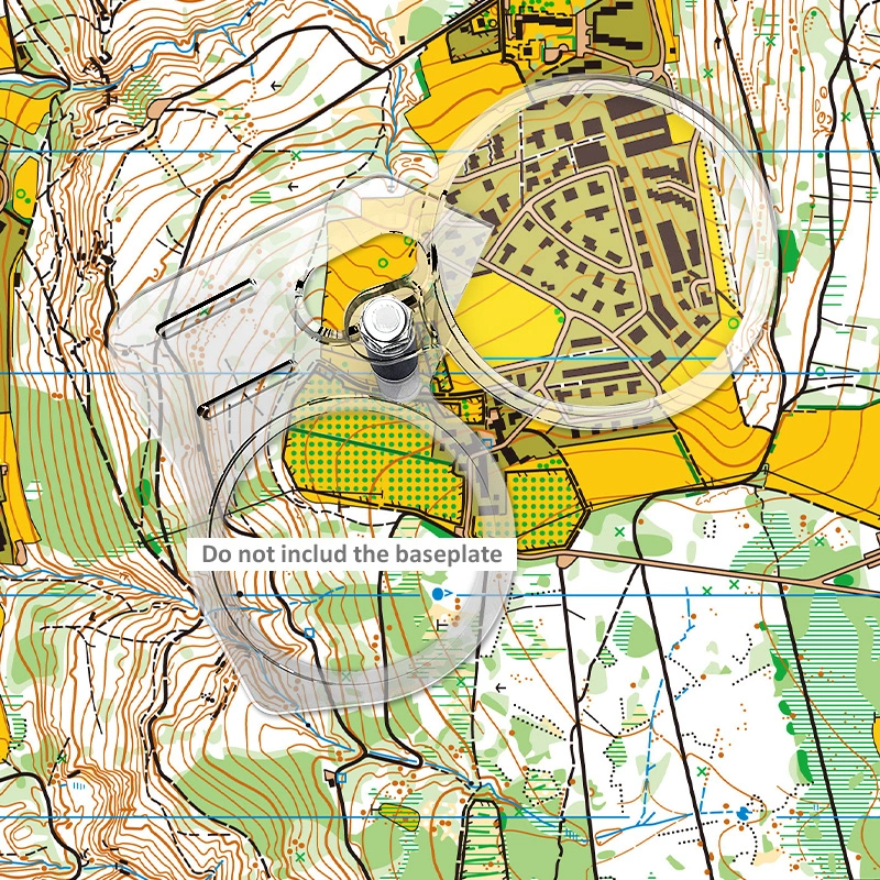 KanPas Orienteering Magnifier For Thumb Compass  #L-47 & L-49