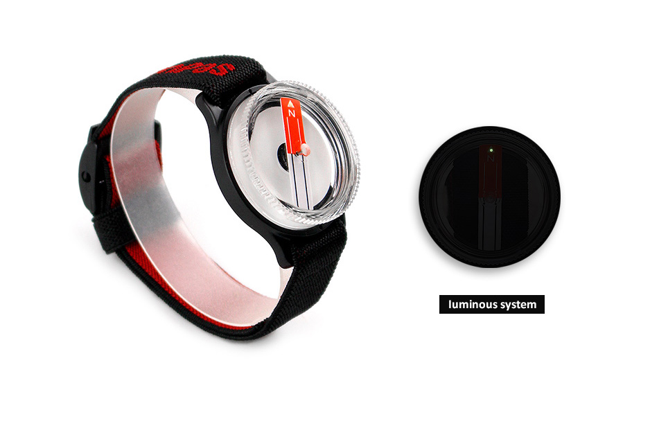 Mirror sighting compass for taking precise bearings over long distances.