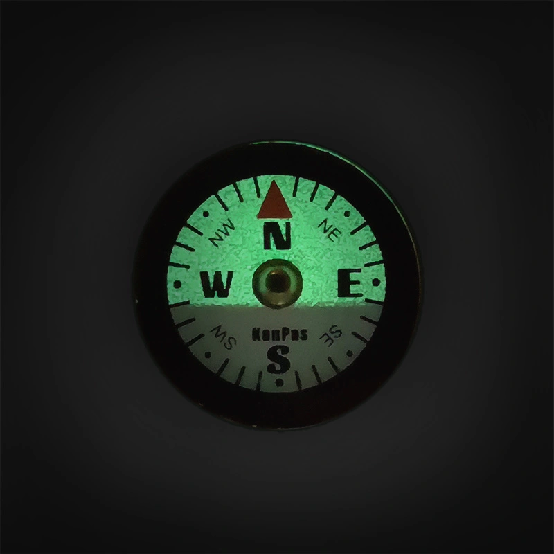 KanPas Luminous Button Compass #A-25