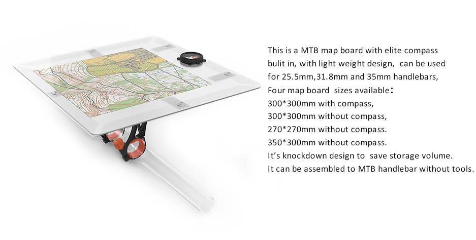 MTBO map board