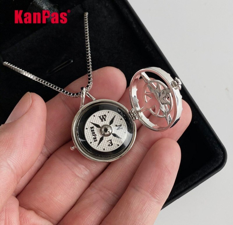 adventurer in mind,KANPAS 925 sterling silver Jewelry workable compass/  durable compass /S-20/S14/S14-01