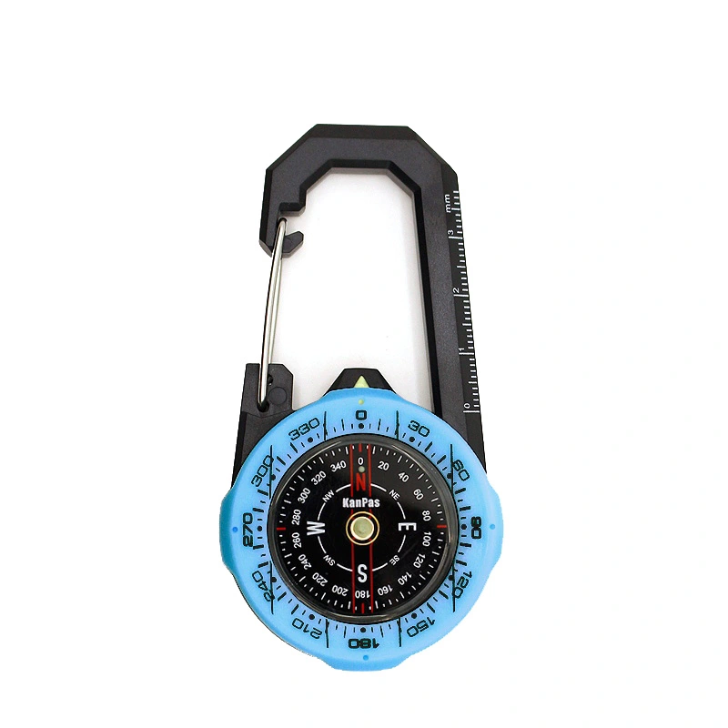 KanPas Outdoor carabiner compass for backpacking / #CA-37