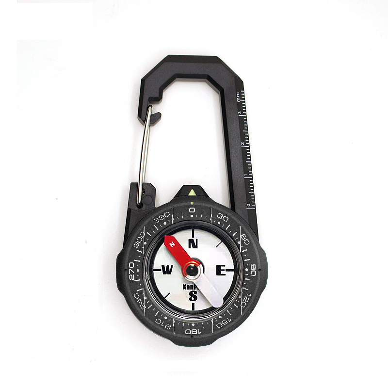 KanPas Outdoor carabiner compass for backpacking / #CA-37