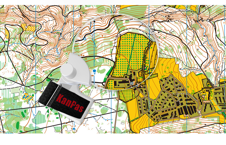 KANPAS orienteering magnifier 