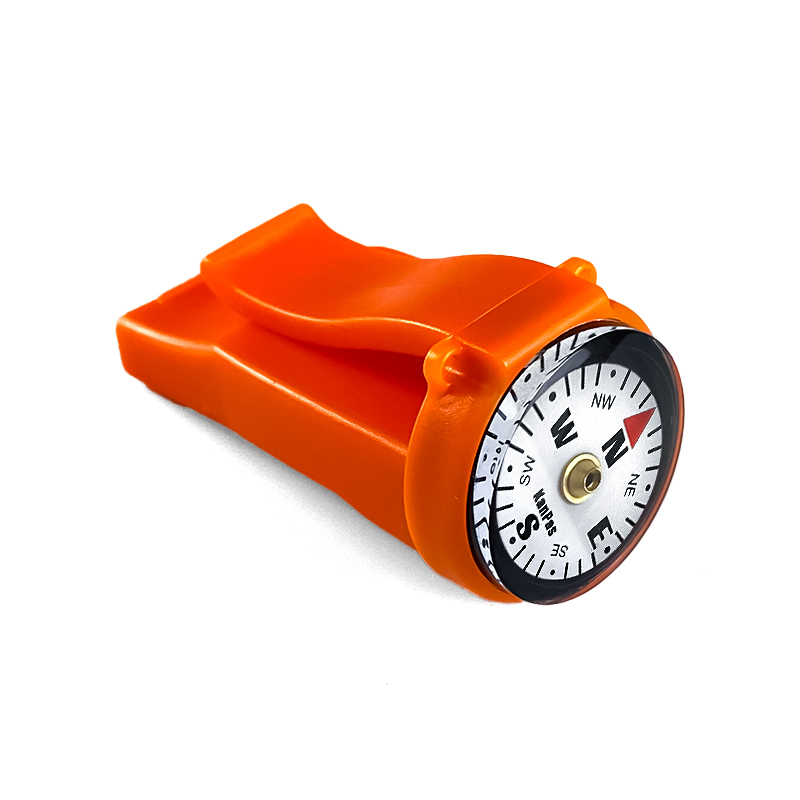 pealess Survival whistle with luminous compass   /TW-25-S
