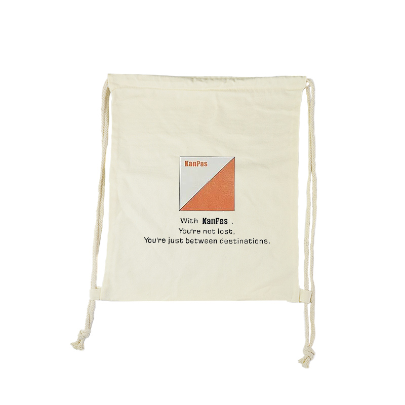 KANPAS canvas drawstring bag