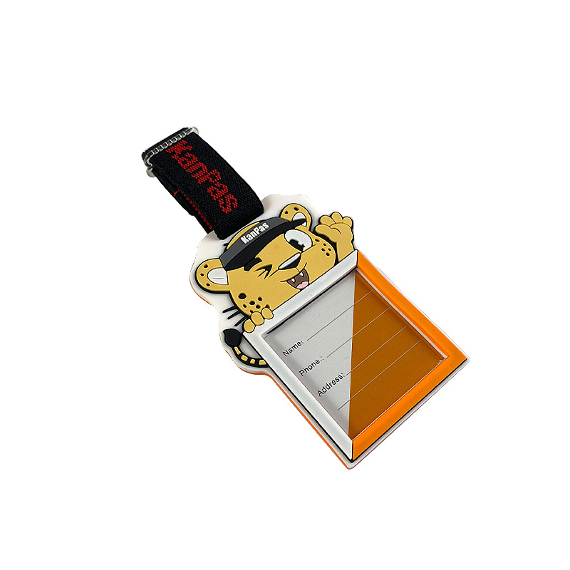 Kael marker luggage tag with  a real thumb strap for compass /LT-01