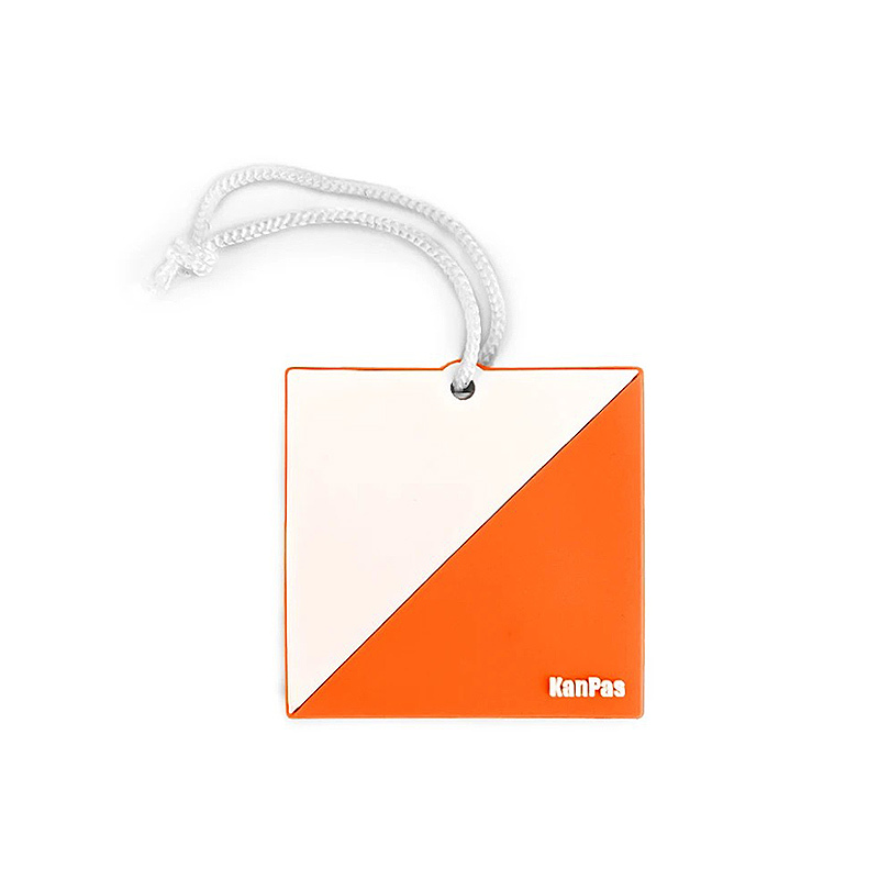 Marker luggage tag with actual marker string  #LT-02