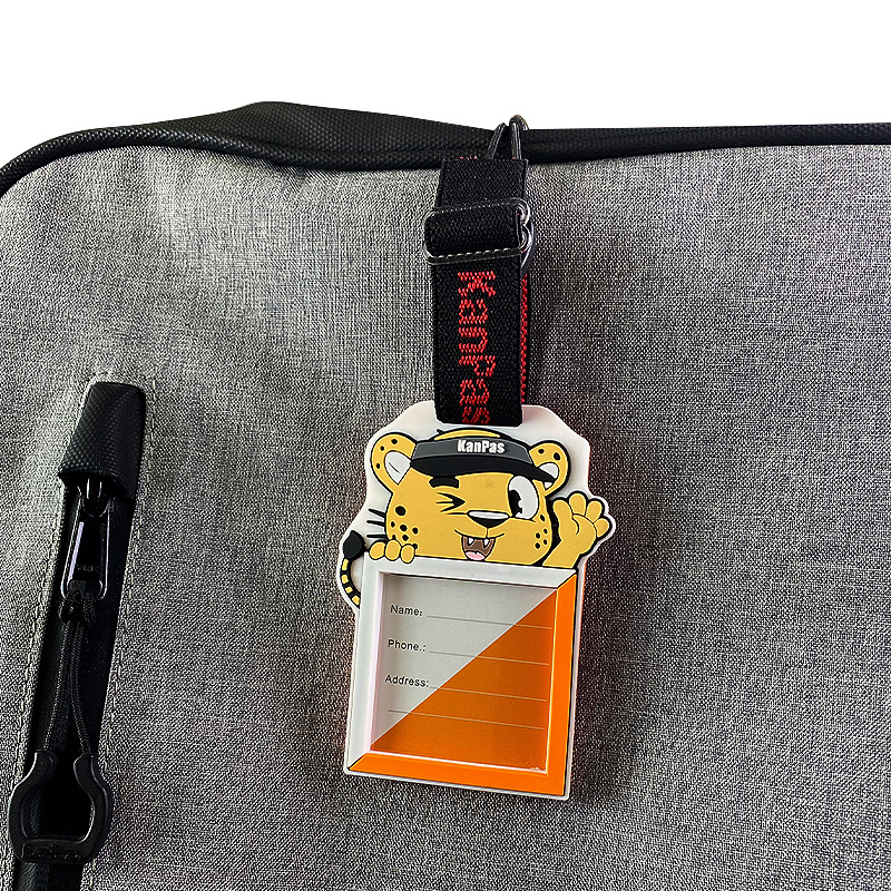 Kael marker luggage tag with  a real thumb strap for compass /LT-01