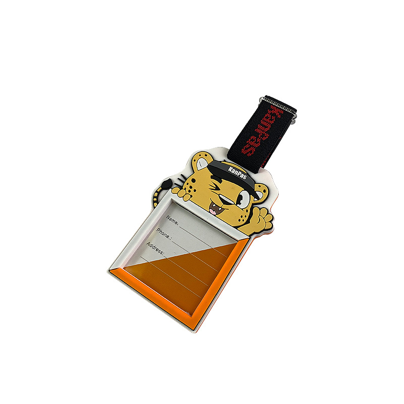 Kael marker luggage tag with  a real thumb strap for compass /LT-01