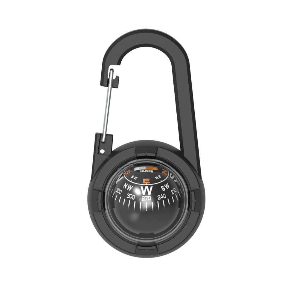 Kanpas Ambinex CAV-30/30L | Dual-View Carabiner Ball Compass for