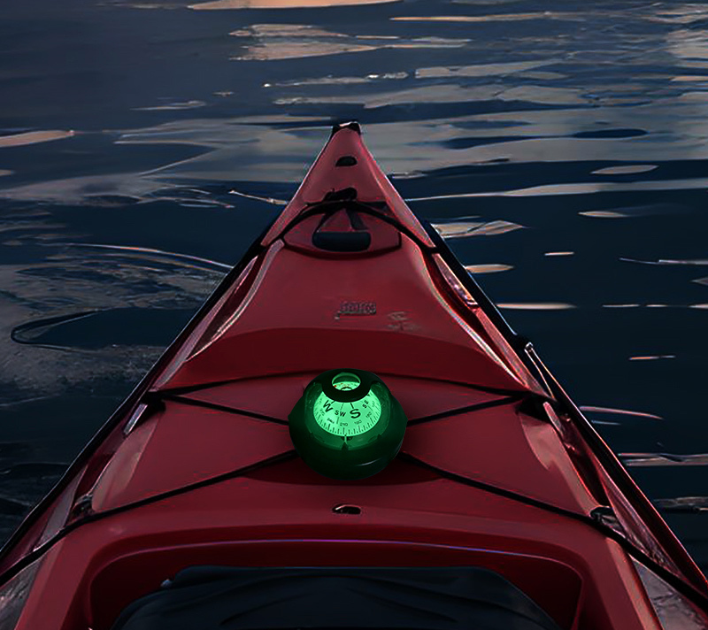 KanPas kayak compass with luminous compass card   #V-55-K