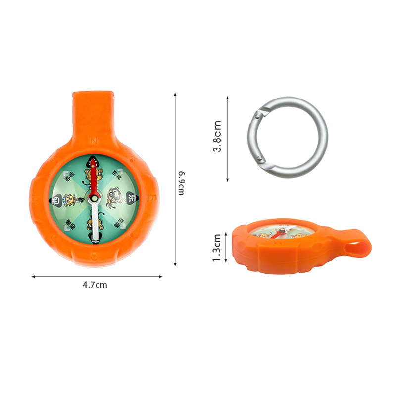 outdoor and city compass with silicon house #Si-28/38-kl