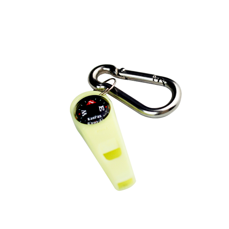 KANPAS  high pitch whistle with mini professional compass  #TW-14-S