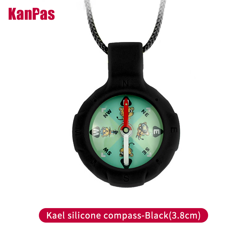 KanPas kael outdoor and city compass with silicon house #Si-28/38-kl