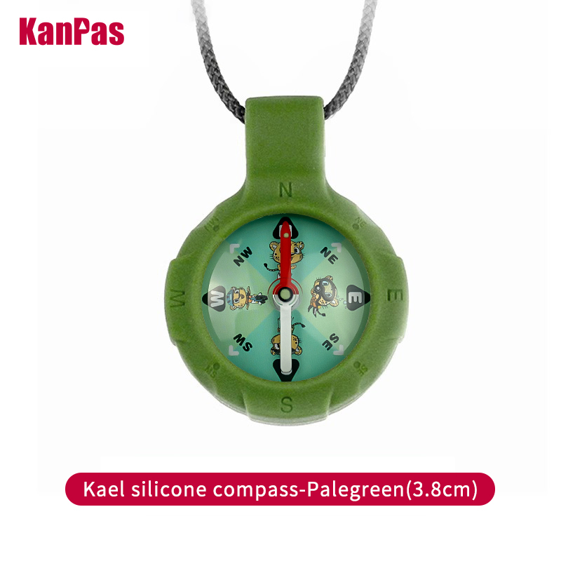 KanPas kael outdoor and city compass with silicon house #Si-28/38-kl