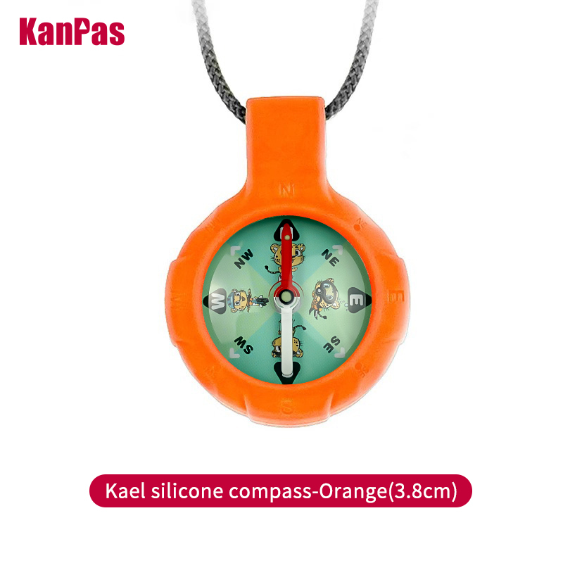 KanPas kael outdoor and city compass with silicon house #Si-28/38-kl