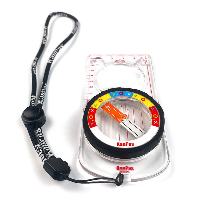 KanPas NEW Elite BasePlate Orienteering Compass With Magnifier #MAGL-45-FS Stable