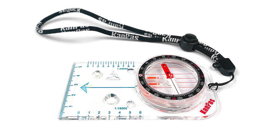 KanPas Junior Baseplate Orienteering Compass / MAB-41-F