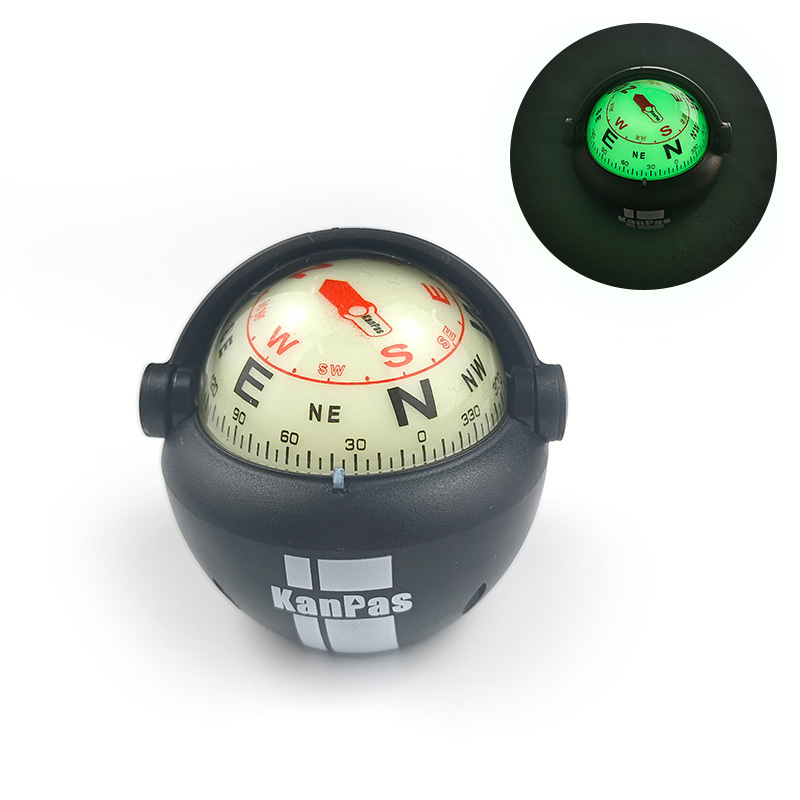 KanPas Large temperature operating range Vehical dashboard ball compass   / V-41 & V-41-L