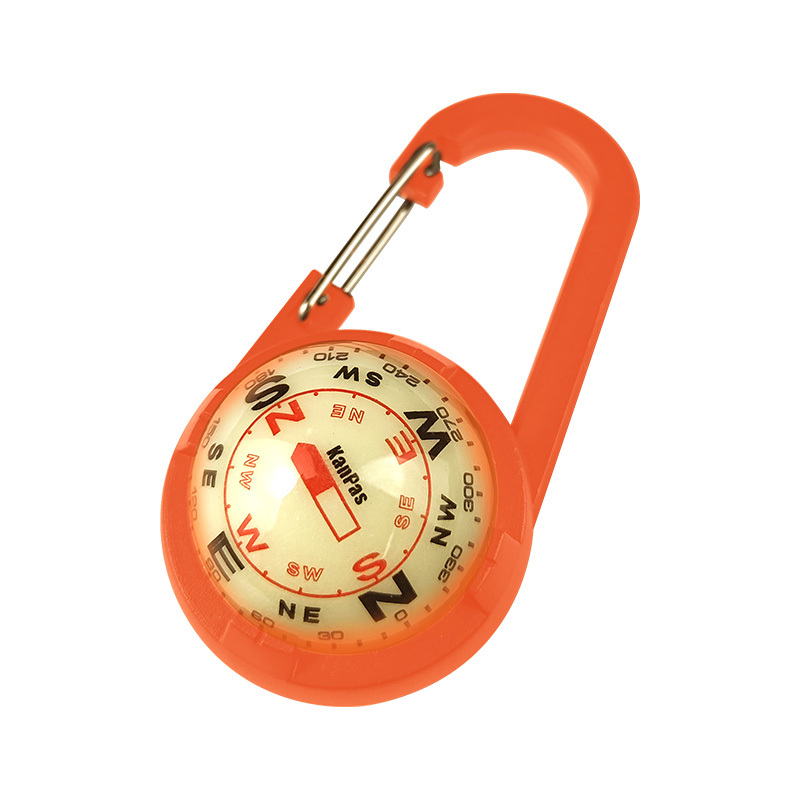 KanPas carabiner style EDC ball Compass / luminous version  available / CAV-30  & CAV-30-L