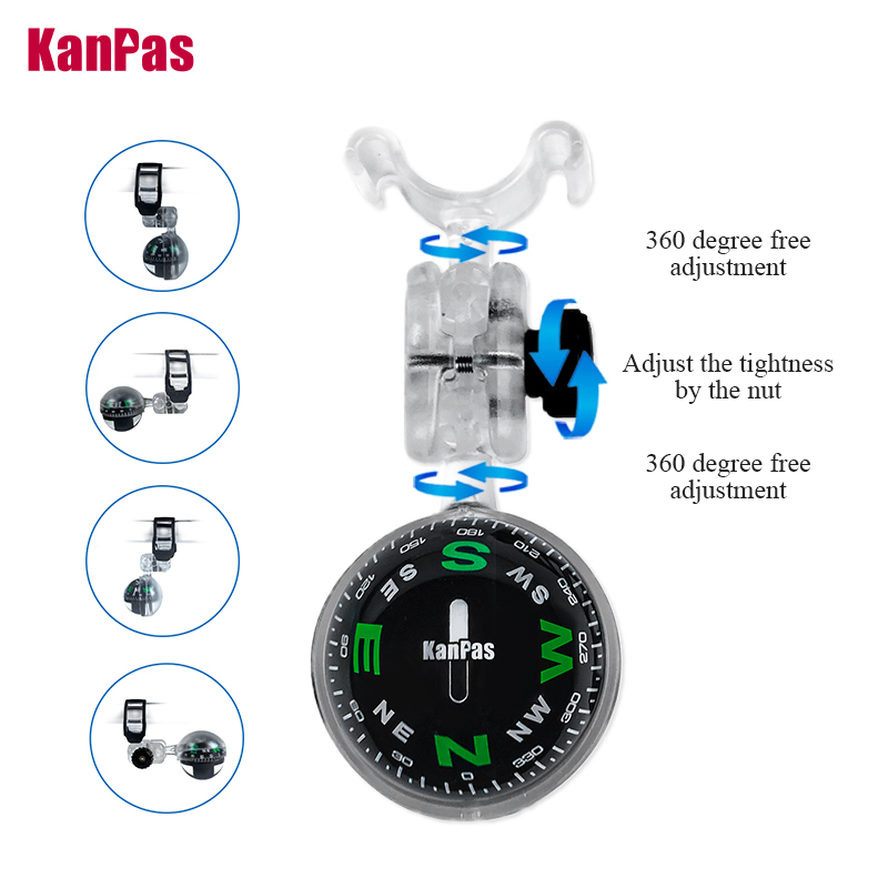KanPas Vehical Compass ball for Rearview Mirror / V-39-4
