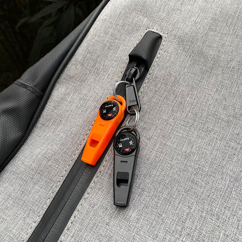 KANPAS  high pitch whistle with mini professional compass / TW-14-S