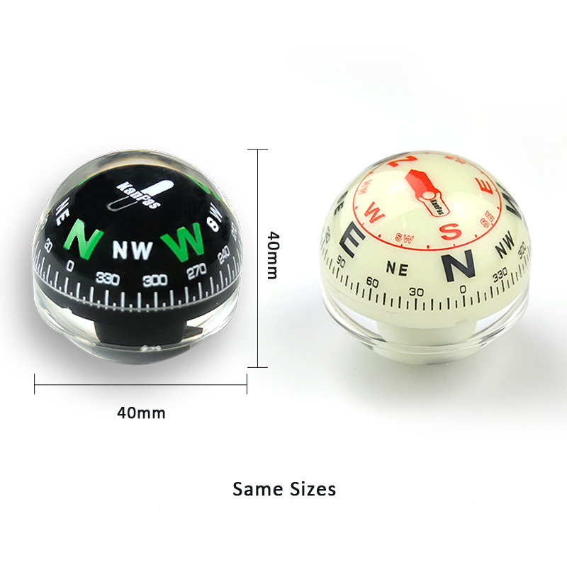 KanPas durable ball compass , luminous available   / A-40-B & A-40-BL