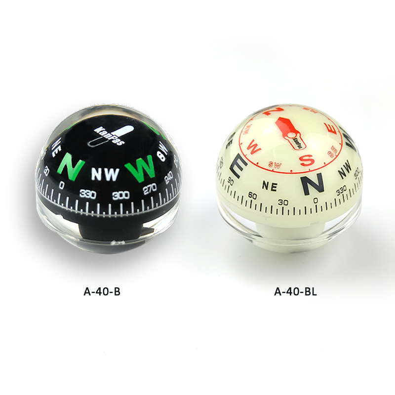 KanPas durable ball compass , luminous available   / A-40-B & A-40-BL